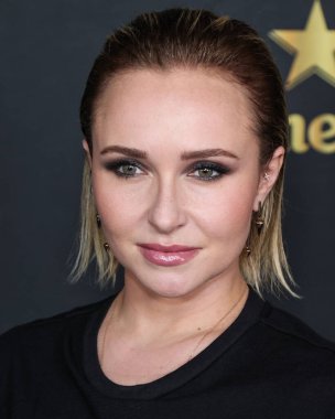 Amerikalı aktris Hayden Panettiere, The Hollywood Reporter ve SAG-AFTRA 'nın 74. Geleneksel Emmy Ödülleri' Emmy Adayları Gecesi 'ne 10 Eylül 2022' de 8899 Beverly 'de Batı Hollywood, Los Angeles, Kaliforniya' da düzenlenen Penthouse 'da geldi.