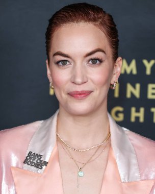 Amerikalı aktris Britt Lower, The Hollywood Reporter ve SAG-AFTRA 'nın 74. Geleneksel Emmy Ödülleri Gecesi' ne 10 Eylül 2022 'de Batı Hollywood, Los Angeles, Kaliforniya' da bulunan 8899 Beverly 'deki çatı katında gerçekleşti.