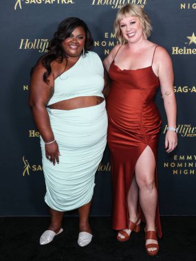 Amerikalı komedyen Nicole Byer, The Hollywood Reporter ve SAG-AFTRA 'nın 74. Geleneksel Emmy Ödülleri Gecesi' ne 10 Eylül 2022 'de 8899 Beverly' de Batı Hollywood, Los Angeles, Kaliforniya, ABD 'de düzenlenen Penthouse' da katıldı.
