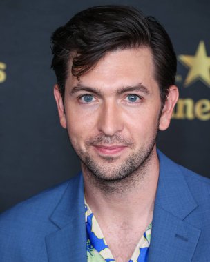 Amerikalı aktör Nicholas Braun, The Hollywood Reporter ve SAG-AFTRA 'nın 74. Geleneksel Emmy Ödülleri' Emmy Adayları Gecesi 'ne 10 Eylül 2022' de 8899 Beverly 'de Batı Hollywood, Los Angeles, Kaliforniya, ABD' de düzenlenen Penthouse 'a geldi.