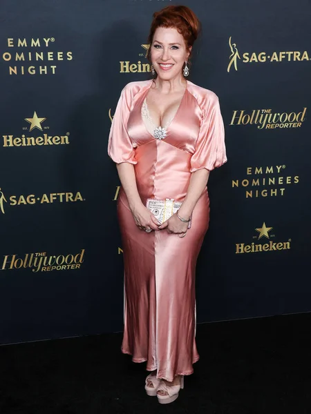 美国女演员丽莎 沃尔特参加了2022年9月10日在美国加利福尼亚州洛杉矶西好莱坞举行的好莱坞记者和Sag Aftra第74届年度黄金时段艾美奖 艾美奖被提名者之夜 — 图库照片