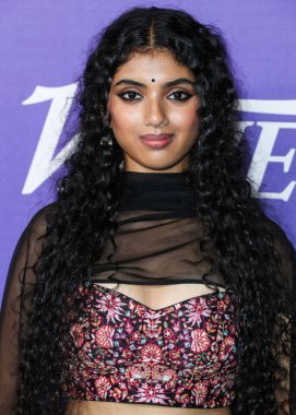 Amerikalı aktris Avantika Vandanapu, 11 Ağustos 2022 'de Hollywood, Los Angeles, Kaliforniya' da düzenlenen NeueHouse Los Angeles 'ta düzenlenen Facebook Oyununun Genç Hollywood Kutlamalarının Gücü 2022' ye ulaştı..