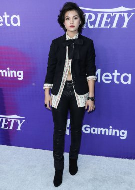 Riley Lai Nelet, 11 Ağustos 2022 'de NeueHouse Los Angeles' ta düzenlenen Facebook Oyun Sunan Genç Hollywood Kutlamalarının Gücü 2022 'ye ulaştı.. 