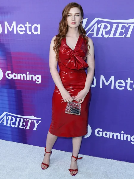Amerikaanse Actrice Annalise Basso Arriveert Variety 2022 Power Young Hollywood — Stockfoto