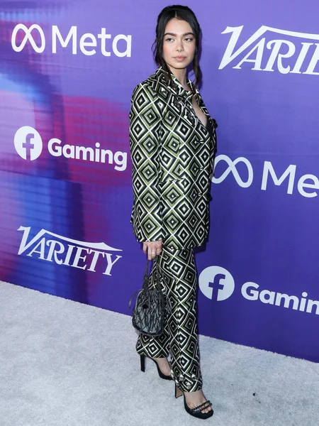 Amerikaanse Actrice Auli Cravalho Arriveert Variety 2022 Power Young Hollywood — Stockfoto