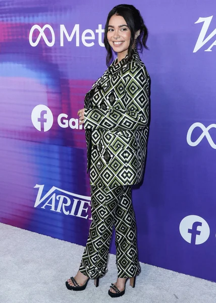 Американська Акторка Аулі Крейвалью Приїжджає Variety 2022 Power Young Hollywood — стокове фото