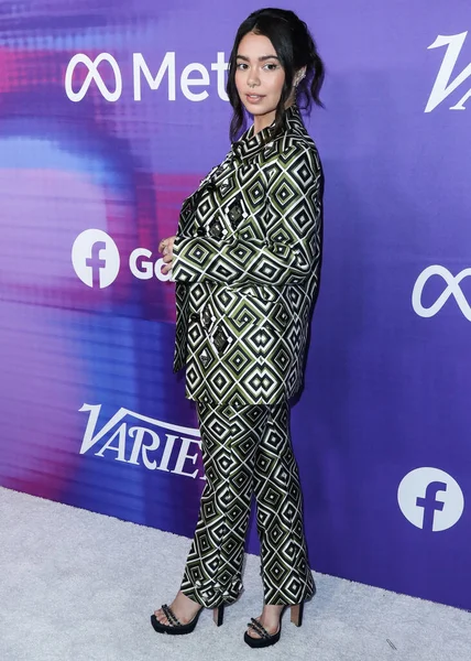 Amerikaanse Actrice Auli Cravalho Arriveert Variety 2022 Power Young Hollywood — Stockfoto