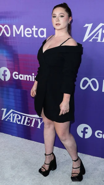 Amerykańska Aktorka Emma Kenney Przybywa Variety 2022 Power Young Hollywood — Zdjęcie stockowe