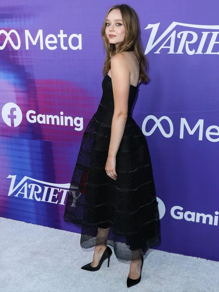 Canadian Actress Madeleine Arthur Arrives Variety 2022 Power Young Hollywood — Stock Photo, Image