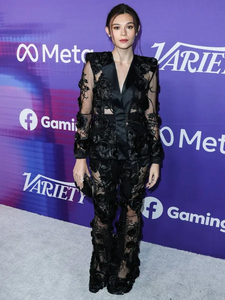 American Actress Nicole Maines Arrives Variety 2022 Power Young Hollywood — Stock Photo, Image