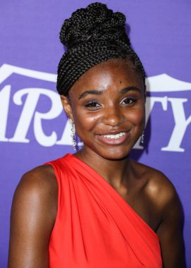 Amerikalı aktris Saniyya Sidney, 11 Ağustos 2022 'de NeueHouse Los Angeles, Los Angeles, Los Angeles, ABD' de düzenlenen Facebook Oyun Sunan Genç Hollywood Kutlamasının 2022 Gücüne ulaştı.. 