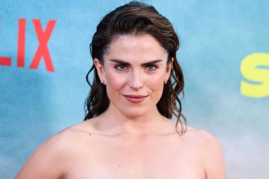 Meksikalı-Amerikalı aktris Karla Souza, Netflix 'in 14 Ağustos 2022' de Los Angeles, Kaliforniya 'daki Regal Cinemas LA Live Stadyumu' nda düzenlenen 'Day Shift' in dünya prömiyerine geldi.. 