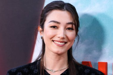 Chanel giyen Avustralyalı aktris Natasha Liu Bordizzo, 10 Ağustos 2022 'de Los Angeles, Kaliforniya, ABD' deki Regal Cinemas LA Live Stadyumu 'nda düzenlenen Netflix' in 'Day Vardiyası' nın dünya prömiyerine geldi.. 