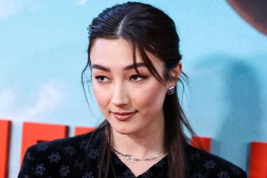 Chanel giyen Avustralyalı aktris Natasha Liu Bordizzo, 10 Ağustos 2022 'de Los Angeles, Kaliforniya, ABD' deki Regal Cinemas LA Live Stadyumu 'nda düzenlenen Netflix' in 'Day Vardiyası' nın dünya prömiyerine geldi.. 