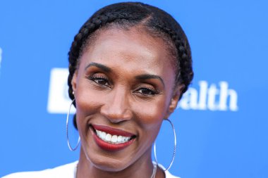 Amerikalı eski profesyonel basketbolcu Lisa Leslie 8 Ağustos 2022 'de Dodger Stadyumu' nda düzenlenen Kershaw 's Challenge Ping Pong 4 Amaç 2022' ye ulaştı..