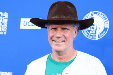 Amerikalı aktör Will Ferrell 8 Ağustos 2022 'de Dodger Stadyumu' nda düzenlenen Kershaw 's Challenge Ping Pong 4 Amaç 2022' ye ulaştı.. 