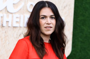 Amerikalı komedyen Abbi Jacobson, 4 Ağustos 2022 'de Los Angeles, Kaliforniya, ABD' de bulunan California Üniversitesi 'ndeki Easton Stadyumu' nda gerçekleştirilen Amazon Prime Video 'nun 