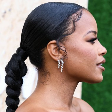 Amerikalı aktris Chante Adams (Chante Adams), 4 Ağustos 2022 'de Los Angeles, Los Angeles' ta bulunan Easton Stadyumu 'nda düzenlenen Amazon Prime Video' nun 