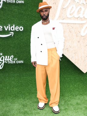 Amerikalı aktör Marquise Vilson, 4 Ağustos 2022 'de Los Angeles, Kaliforniya' da bulunan Easton Stadyumu 'nda düzenlenen Amazon Prime Video' nun 