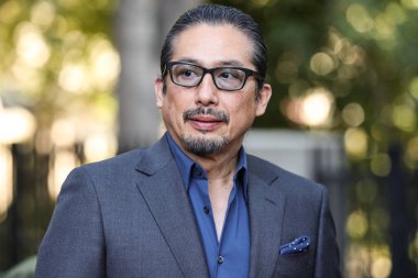 Japon aktör ve dövüş sanatçısı Hiroyuki Sanada, Japon Amerikan Kültür ve Toplum Merkezi 'ndeki (JACCC) Aratani Tiyatrosu' ndaki Sony Pictures 'Bullet Train' in Los Angeles Topluluk Gösterimi 'ne 3 Ağustos 2022' de geldi. 