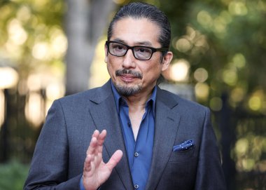 Japon aktör ve dövüş sanatçısı Hiroyuki Sanada, Japon Amerikan Kültür ve Toplum Merkezi 'ndeki (JACCC) Aratani Tiyatrosu' ndaki Sony Pictures 'Bullet Train' in Los Angeles Topluluk Gösterimi 'ne 3 Ağustos 2022' de geldi. 