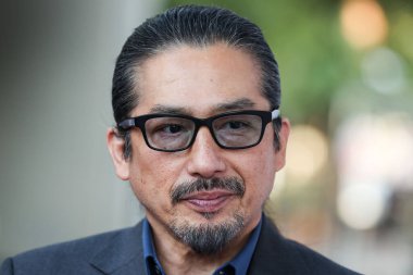 Japon aktör ve dövüş sanatçısı Hiroyuki Sanada, Japon Amerikan Kültür ve Toplum Merkezi 'ndeki (JACCC) Aratani Tiyatrosu' ndaki Sony Pictures 'Bullet Train' in Los Angeles Topluluk Gösterimi 'ne 3 Ağustos 2022' de geldi. 