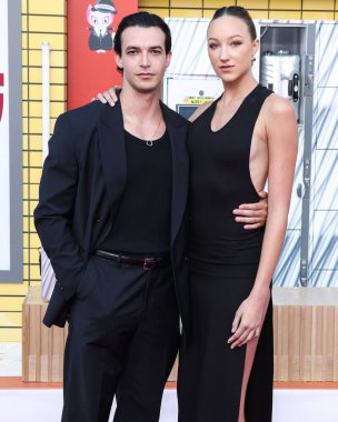 Bryan Pearn ve Ava Michelle, 1 Ağustos 2022 'de Westwood, Los Angeles, Kaliforniya, ABD' deki Regency Village Theatre 'da düzenlenen Sony Pictures' Bullet Train 'in Los Angeles prömiyerine geldiler.. 