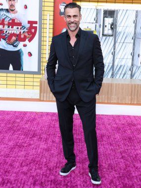 Daniel Bernhardt, 1 Ağustos 2022 'de Westwood, Los Angeles, Kaliforniya, ABD' deki Regency Village Theatre 'da düzenlenen Sony Pictures' ın 'Bullet Train' galasına geliyor.. 