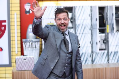 Amerikalı film yapımcısı ve yönetmen David Leitch, 1 Ağustos 2022 'de Westwood, Los Angeles, Kaliforniya, ABD' deki Regency Village Theatre 'da düzenlenen Sony Pictures' ın 'Bullet Train' galasına geldi.. 