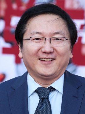 Japon aktör Masi Oka, 1 Ağustos 2022 'de Westwood, Los Angeles, Kaliforniya' daki Regency Village Tiyatrosu 'nda düzenlenen Sony Pictures' ın 'Bullet Train' prömiyerine geldi..
