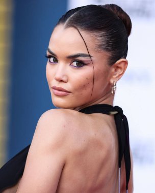 Paris Berelc, 1 Ağustos 2022 'de Westwood, Los Angeles, Kaliforniya, ABD' deki Regency Village Theatre 'da düzenlenen Sony Pictures' ın 'Bullet Train' galasına geldi..