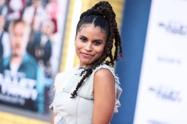 Alman-Amerikan aktris Zazie Beetz, 1 Ağustos 2022 'de Westwood, Los Angeles, Kaliforniya, ABD' deki Regency Village Theatre 'da düzenlenen Sony Pictures' ın 'Bullet Train' galasına geldi..