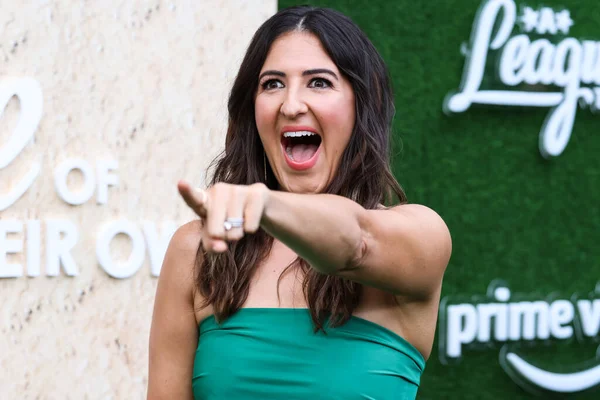 Amerikalı aktris D 'Arcy Carden, 4 Ağustos 2022' de Los Angeles, Kaliforniya 'da bulunan Easton Stadyumu' nda düzenlenen Amazon Prime Video 'nun 