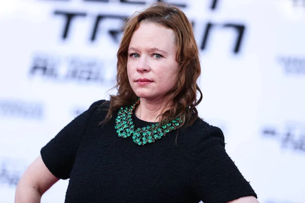 Thora Birch Chega Los Angeles Premiere Sony Pictures Bullet Train — Fotografia de Stock