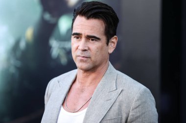 İrlandalı aktör Colin Farrell, 28 Temmuz 2022 'de Westwood, Los Angeles, Kaliforniya, ABD' deki Regency Village Theatre 'da düzenlenen Amazon Prime Video' nun 13 Yaşamı 'nın Los Angeles prömiyerine geldi..