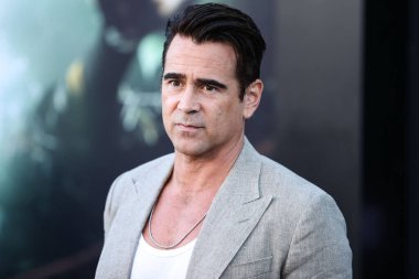 İrlandalı aktör Colin Farrell, 28 Temmuz 2022 'de Westwood, Los Angeles, Kaliforniya, ABD' deki Regency Village Theatre 'da düzenlenen Amazon Prime Video' nun 13 Yaşamı 'nın Los Angeles prömiyerine geldi..