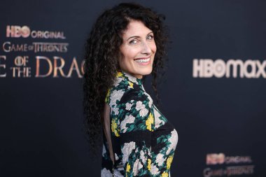 Amerikalı aktris Lisa Edelstein, 27 Temmuz 2022 'de ABD' nin Kaliforniya eyaletinin Los Angeles kentinde bulunan Akademi Film Müzesi 'nde düzenlenen HBO' nun Orijinal Drama Dizisi House of the Dragon 'un 1. sezonunun dünya prömiyerine geldi.. 