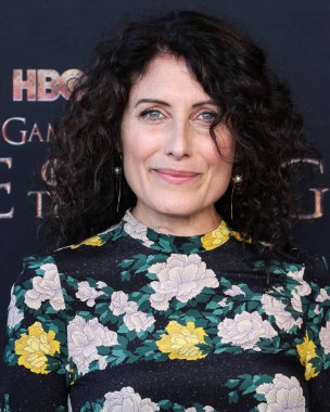 Amerikalı aktris Lisa Edelstein, 27 Temmuz 2022 'de ABD' nin Kaliforniya eyaletinin Los Angeles kentinde bulunan Akademi Film Müzesi 'nde düzenlenen HBO' nun Orijinal Drama Dizisi House of the Dragon 'un 1. sezonunun dünya prömiyerine geldi.. 