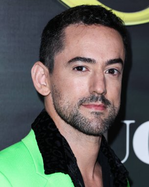 Mexican actor Luis Gerardo Mndez (Luis Gerardo Mendez) arrives at the Los Angeles Premiere Screening For Peacock's Original Series 'The Resort' hosted by Peacock, UCP and Entertainment Weekly held at The Hollywood Roosevelt Hotel on July 25, 2022 clipart