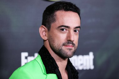 Meksikalı aktör Luis Gerardo Mndez (Luis Gerardo Mendez), 25 Temmuz 2022 'de The Hollywood Roosevelt Hotel' de düzenlenen Peacock, UCP ve Entertainment Weekly 'nin sunduğu 