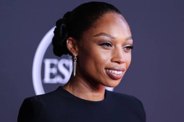 Amerikalı atlet Allyson Felix, 20 Temmuz 2022 'de Dolby Tiyatrosu' nda düzenlenen 2022 ESPY Ödülleri 'ne geldi.. 
