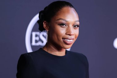 Amerikalı atlet Allyson Felix, 20 Temmuz 2022 'de Dolby Tiyatrosu' nda düzenlenen 2022 ESPY Ödülleri 'ne geldi.. 