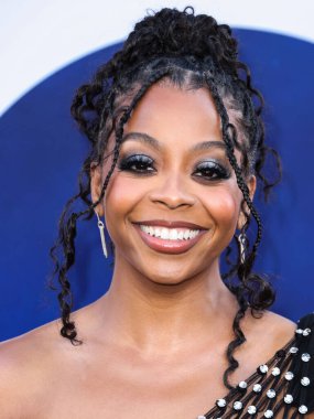Bresha Webb, 18 Temmuz 2022 'de Hollywood, Los Angeles, Kaliforniya, ABD' deki TCL Çin Tiyatrosu IMAX 'te düzenlenen Universal Pictures' No 'nun dünya prömiyerine geldi..