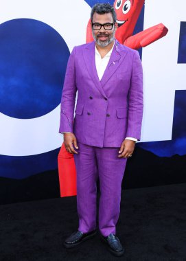Jordan Peele, 18 Temmuz 2022 'de Hollywood, Los Angeles, Kaliforniya, ABD' deki TCL Çin Tiyatrosu IMAX 'te düzenlenen Universal Pictures' No 'filminin dünya prömiyerine geldi.