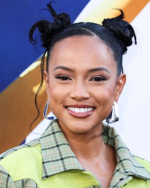 Karrueche Tran, 18 Temmuz 2022 'de Hollywood, Los Angeles, Kaliforniya, ABD' deki TCL Çin Tiyatrosu IMAX 'te düzenlenen Universal Pictures' No 'filminin dünya prömiyerine geldi..