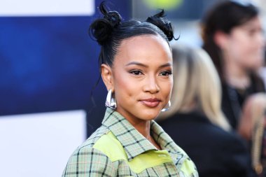 Karrueche Tran, 18 Temmuz 2022 'de Hollywood, Los Angeles, Kaliforniya, ABD' deki TCL Çin Tiyatrosu IMAX 'te düzenlenen Universal Pictures' No 'filminin dünya prömiyerine geldi..