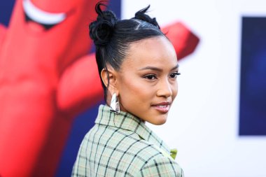 Karrueche Tran, 18 Temmuz 2022 'de Hollywood, Los Angeles, Kaliforniya, ABD' deki TCL Çin Tiyatrosu IMAX 'te düzenlenen Universal Pictures' No 'filminin dünya prömiyerine geldi..