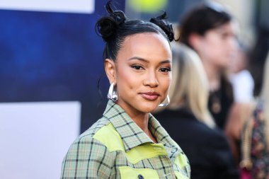 Karrueche Tran, 18 Temmuz 2022 'de Hollywood, Los Angeles, Kaliforniya, ABD' deki TCL Çin Tiyatrosu IMAX 'te düzenlenen Universal Pictures' No 'filminin dünya prömiyerine geldi..