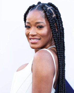 Marc Jacobs 'u giyen Amerikalı aktris Keke Palmer, 18 Temmuz 2022' de Hollywood, Los Angeles, Kaliforniya, ABD 'deki TCL Çin Tiyatrosu IMAX' te düzenlenen Universal Pictures 'No' nun Dünya Premiere 'sine geldi..
