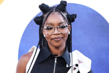 Marsai Martin, 18 Temmuz 2022 'de Hollywood, Los Angeles, Kaliforniya, ABD' deki TCL Çin Tiyatrosu IMAX 'te düzenlenen Universal Pictures' No 'filminin dünya prömiyerine geldi.. 